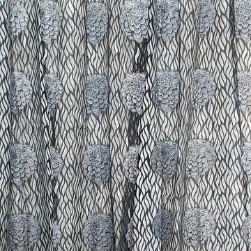 Луксозни пердета Флора коприна – единични пердета в онлайн магазин Пердета БГ