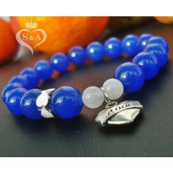 Дамска Гривна с минерали Blue Summer