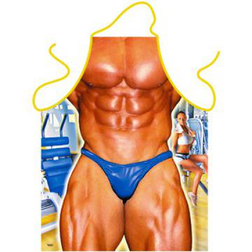 Престилка за готвене „Културист“