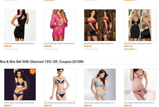 Колекция секси дамско бельо с 15% намаление. Код за отстъпка в BangGood. Китайски онлайн магазини с безплатна доставка-всичко…