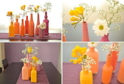 Как да си направим красиви цветни вази