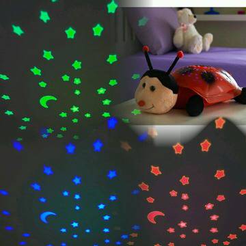 Детска нощна лампа калинка