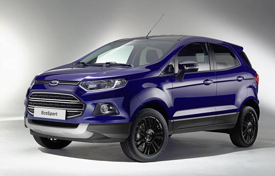 Ford EcoSport „изгуби“ гумата на задния капак