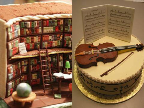 12 великолепни торти създадени от любов към книгите и музиката