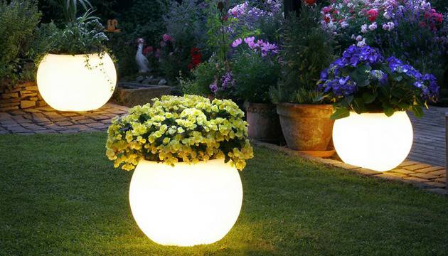 Променете облика на градината