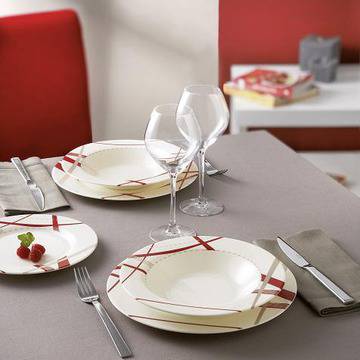 Сервиз за хранене Luminarc Couture Zenix, 19 части