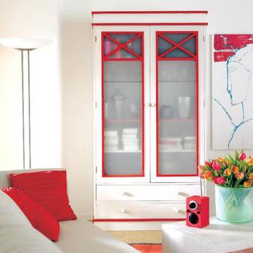 Как да превърнем стария шкаф в акцент на интериора