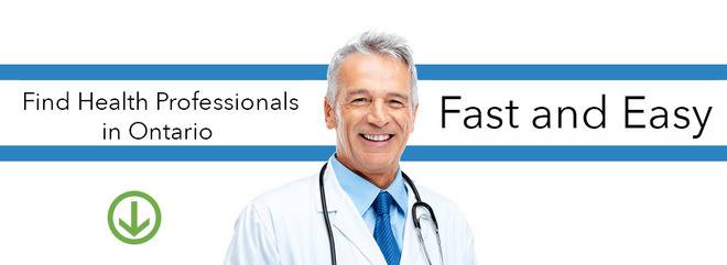 Find Health Professionals in Ontario, Fast and Easy..