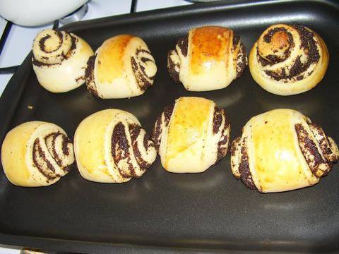 Кифлички с шоколад