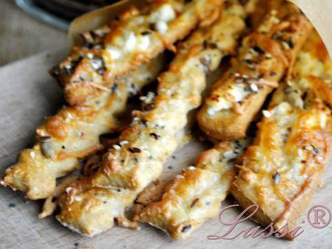 Соленки с кашкавал и семки