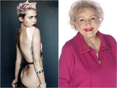 91-годишната Бети Уайт влезе в голата кожа на Майли Сайръс за пародиен римейк на Wrecking Ball (Видео)