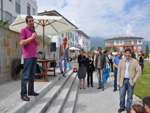 Плевнелиев на детски празник в „Резиденшъл парк“