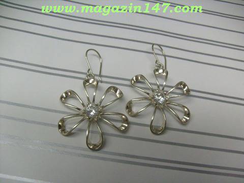 Сребърни обеци 1