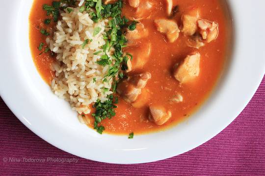 Кавърма кебап от пилешко месо