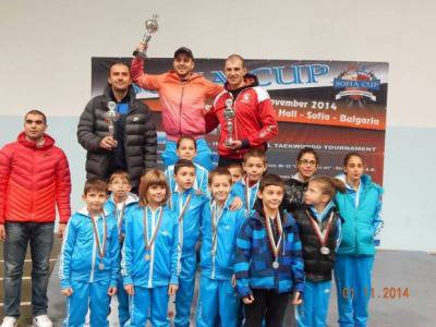 Клуб „Августа“ спечели 11 медала от най-силния международен турнир по таекуондо