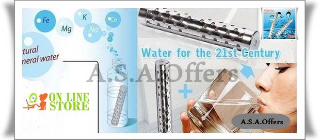 Стик за алкална вода: пречиства, минерализира и алкализира водата СЕГА за 16лв вместо за 32 лв!!