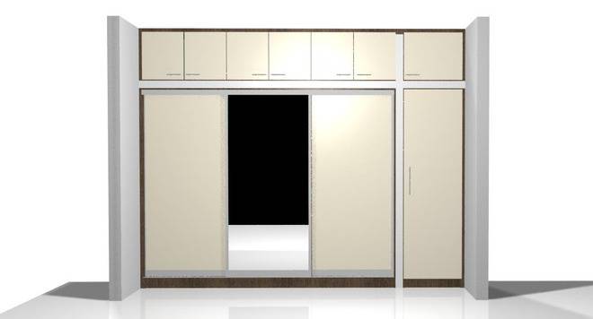 Гардероби с надстройка