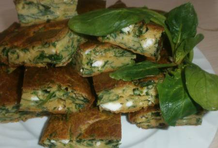 Бъркана пита със спанак