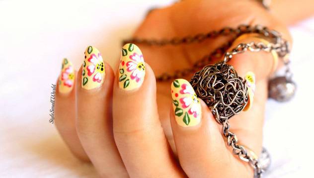 Разкошен пролетен маникюр (видео) видяна 625 коментари 0