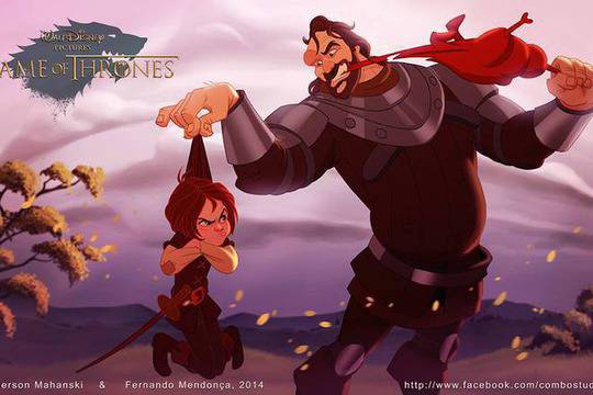Ако „Игра на тронове“ беше анимация на „Дисни“