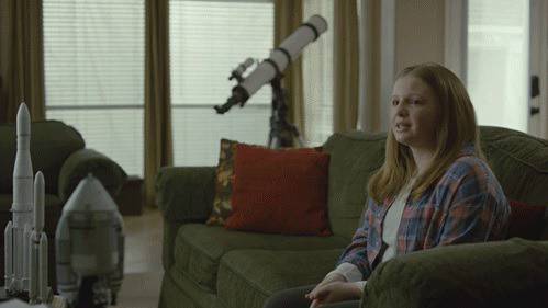 Посланието на това момиче до баща й се вижда от Космоса