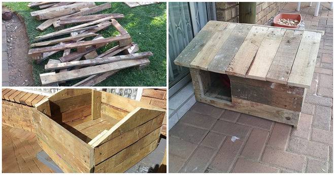 Кучешка колибка от стари палети в 4 лесни стъпки