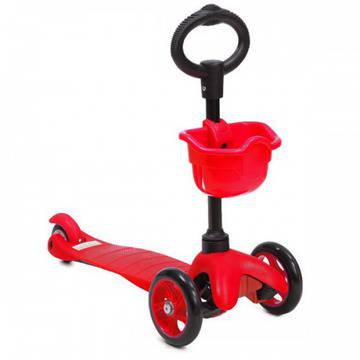 Тротинетка 3в1 (GS-002D13) червена