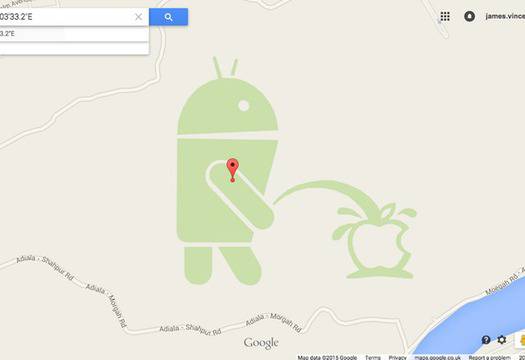 Google спира Maps editor след инцидента с логото на Apple