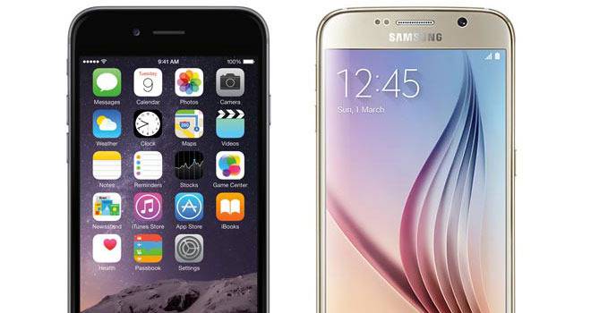 Samsung Galaxy S6 или iPhone 6 част 2