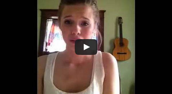 Сладко момиче побърка интернет с УНИКАЛНИЯ СИ ГЛАС!!! Виж какво изпя…