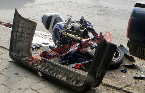 23-годишен моторист пострада при тежка катастрофа в Кюстендил – ИНФОМРЕЖА – НОВИНИ ОТ ЮГОЗАПАДНА БЪЛГАРИЯ