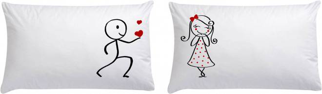 Възглавници Сърцето ми ти принадлежи