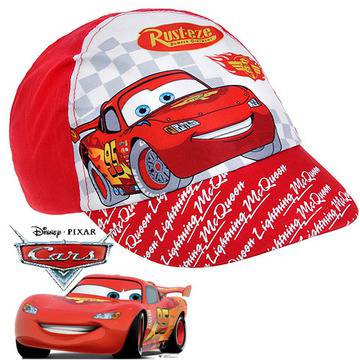 Детска шапка с колите – Cars 2 – червена