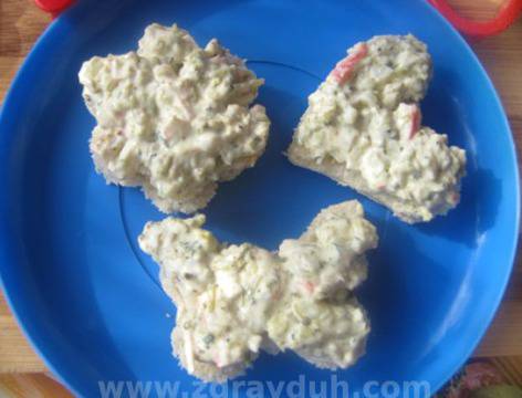 Салата раци и броколи