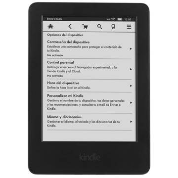 eBook четец Kindle Glare, 4GB, Wi-Fi, Черен