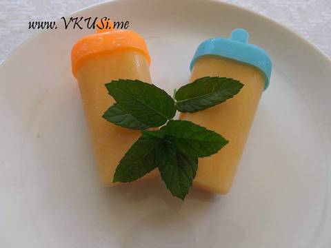 Домашен сладолед с пъпеш