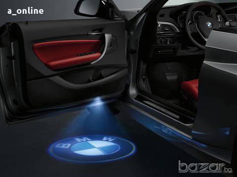 LED светещо лого за под вратите – BMW, AUDI, WW, PEUGEOT, FORD