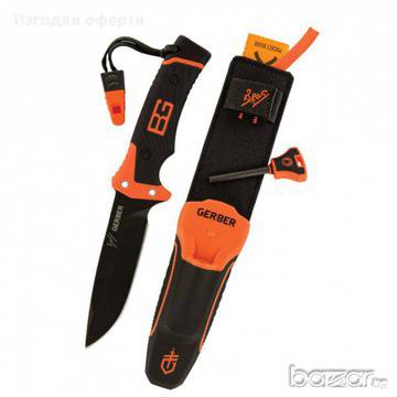 Уникален Нож Bear Grylls Ultimate Knife с магнезиева запалка.