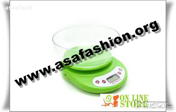 АСА Оферта за: Домакинска везна с купа с капацитет до 5 кг