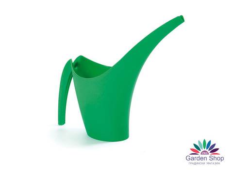 Лейка за цветя с удобен дизайн и дръжка