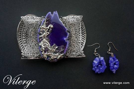 Нова луксозна колекция бижута с естествени камъни за изискани жени и стилни дами, подаръци за Коледа и Нова година