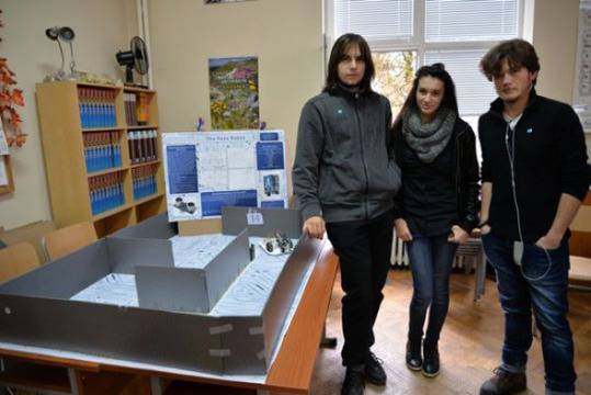 Български ученици изобретиха робот