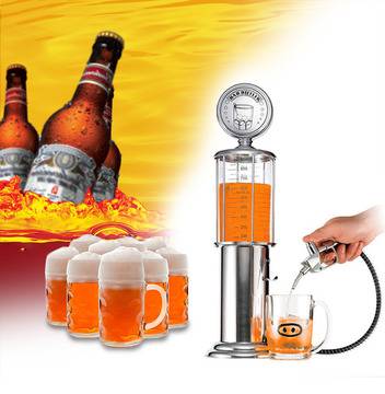 Диспенсър за напитки с форма на бензинова колонка