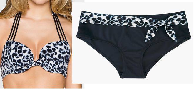 Малена – магазин за бански костюм две части черен половинка бански костюм бански половинки Dominica бански две части﻿