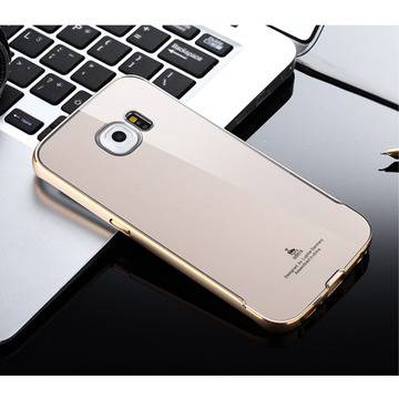 Метален хибриден гръб Luphie за Samsung Galaxy S6 Edge