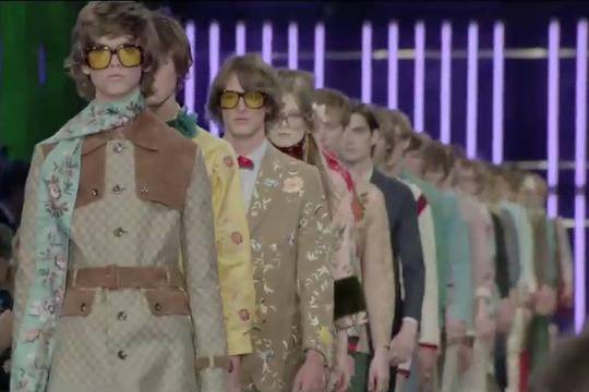 Мъжката мода на „Гучи“ за пролет-лято 2016