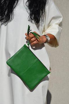 Дизайнерски плик в зелено Kotyto