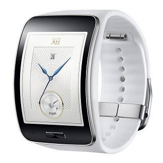 Звездно: Часовник Samsung Gear S, Super Amoled, 4GB, 3G, Бял