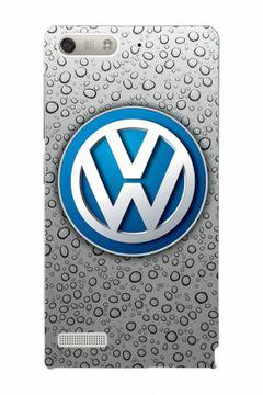 Заден предпазен капак за Huawei Ascend G6 Лого на Volkswagen VW Фолксваген на капки