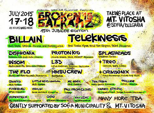 Broken Balkanz под открито небе